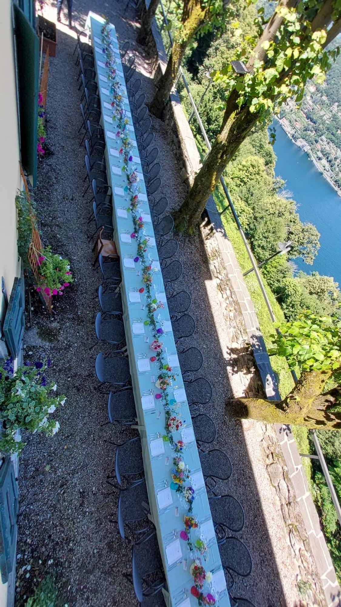 Ristorante Hotel Falchetto Brunate Exterior foto